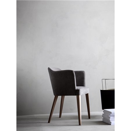 Fabric Solid Wood Chair - Truman