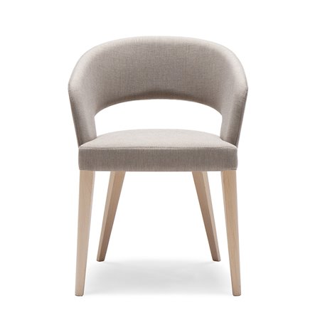 Indoor Restaurant Chair with Cushion Seat - Ray