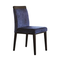 Wooden Restaurant Chair with Cushion seat - Aida