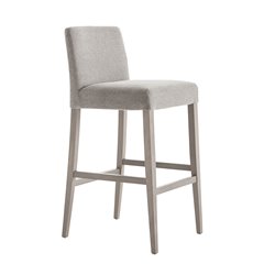 Fixed High Stool with Cushion Seat - Miss
