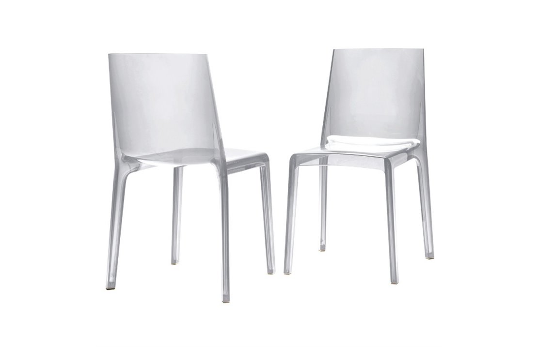 Stackable Polycarbonate Chair - Eveline