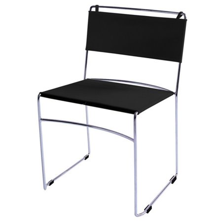Stackable Chair in Fabric - Delfina
