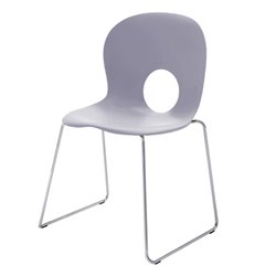 Stackable Chair with Sled Legs - Olivia