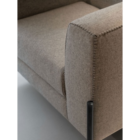 Armchair waiting upholstered - Club
