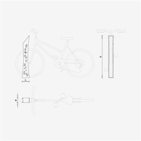Bicycle Rack - Alfa