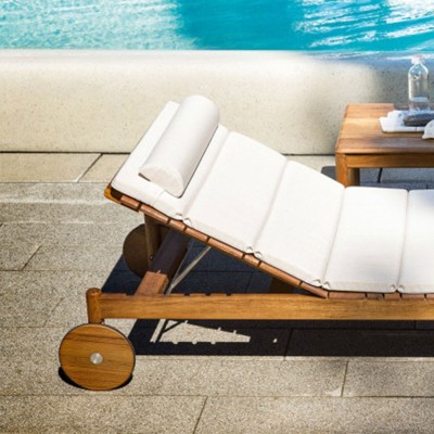 Sunbeds with wheels | Outdoor Furniture | ISA