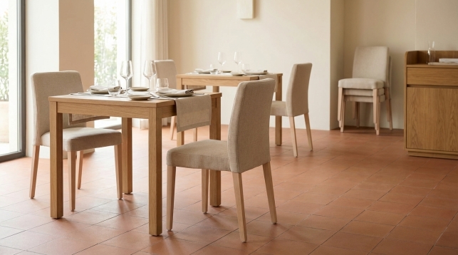 Sedute per ristoranti ad alta rotazione: come scegliere modelli resistenti, impilabili e facili da mantenere nel contract horeca